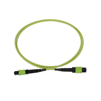 50/125 OM5 Mpo Fiber Jumper Mtp Mpo Fiber Patch Cable 3,0 мм ПВХ