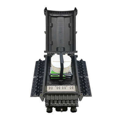 Водонепроницаемая IP68 FTTH оптоволоконная наружная распределительная коробка 16 ядер