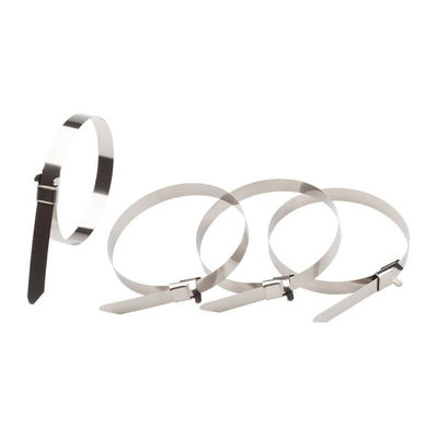 Flameproof Metallic Stainless Steel Cable Ties for Direct Supply to Industrial Market