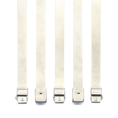 Secure Your Cables with Metallic Stainless Steel Zip Ties -80° to 538° C Working Temp