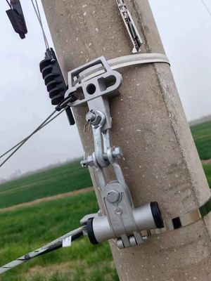 Stainless Steel Heat Treatment Normalizing Fastening Clamp for Pole/Tower Smooth Surface