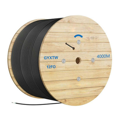 Polyethylene Fiber Optic Cable PE Light Armored 48 Core GYXTW Singlemode