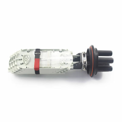 96 Cores Fiber Optic Splice Closure Outdoor Reinforced Plastic For Data Center