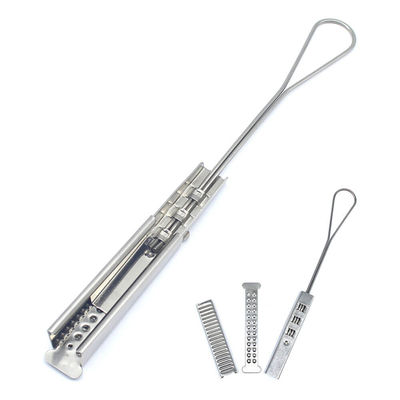 Easy to Install Fiber Drop Wire Clamp for FTTH Protecting Telephone Drop Wire