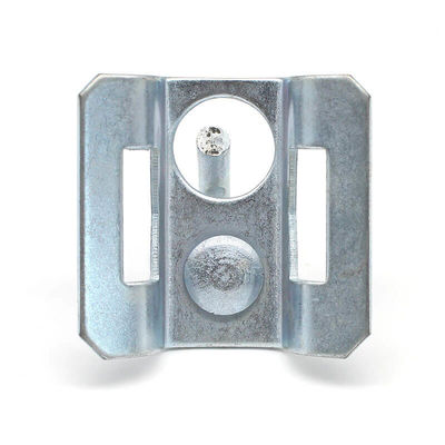 Galvanized Steel Draw Hook Bracket Pole Mounted Fix Tension Clamps