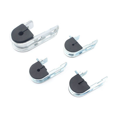 J Hook Suspension Clamp Hook For 12-20MM FTTH Adjustable Carbon Steel