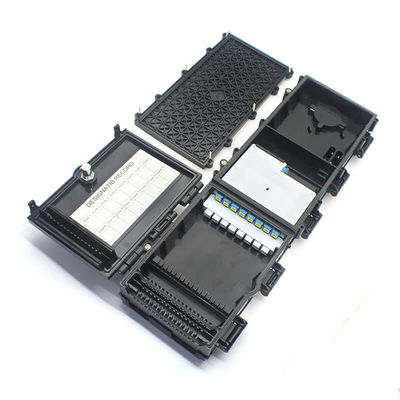 Non-flame retardant Fiber Optic Termination Box ABS 16 Cores Protection Level (IP68)