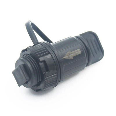 Outdoor Waterproof Fiber Optic Connector IP67 Corrosion Resistant