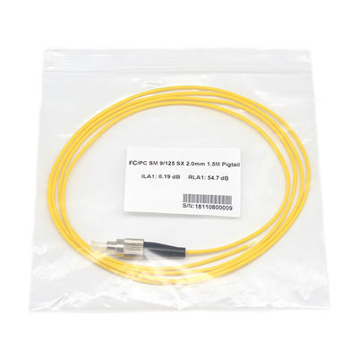 Multimode and Singlemode Fiber Optic Pigtail Assembly with FC UPC Connector