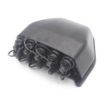 Pole mounted 10 Port NAP Pre-Connected Fiber Optic Box