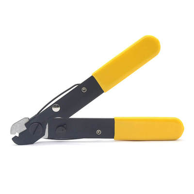 Yellow Handle Single Hole Wire Cutter Fiber Optical Cable Stripper