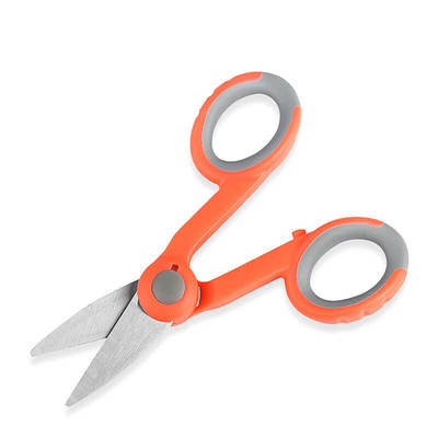 Stainless Steel Kevlar Shears Scissors with PP+TPR Handle