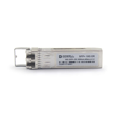 Up to 10.31Gb/s 10G ER 1550nm 40km SFP Optical Transceivers Module