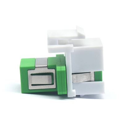 SC APC Simplex Keystone Adapter с испытанием нагрузки на фланце ≥ 70 N Температура хранения 40°C - 85°C