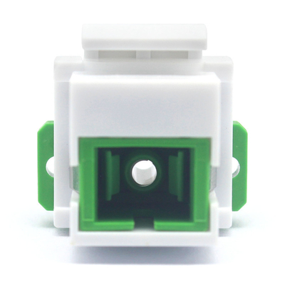 SC APC Simplex Keystone Adapter с испытанием нагрузки на фланце ≥ 70 N Температура хранения 40°C - 85°C