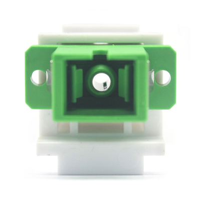 SC APC Simplex Keystone Adapter с испытанием нагрузки на фланце ≥ 70 N Температура хранения 40°C - 85°C