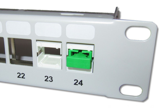 SC APC Simplex Keystone Adapter с испытанием нагрузки на фланце ≥ 70 N Температура хранения 40°C - 85°C