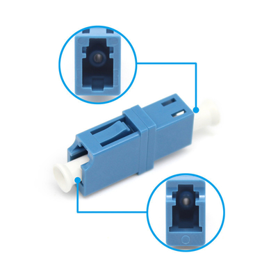 0.2dB Складка потерь вставки LC UPC Fiber Optical Duplex Connector для адаптера