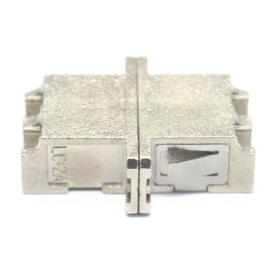Металлический корпус волокна DX LC UPC Duplex sm адаптер с фланцем с низкой потерей 0.2dB