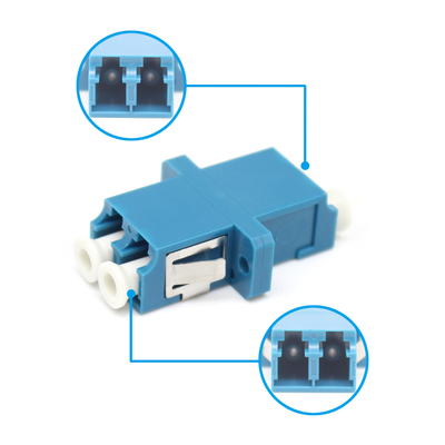 Испытание нагрузки ≥ 70 Н с SM DX 9/125um LC APC UPC Duplex Adapter и фланцем