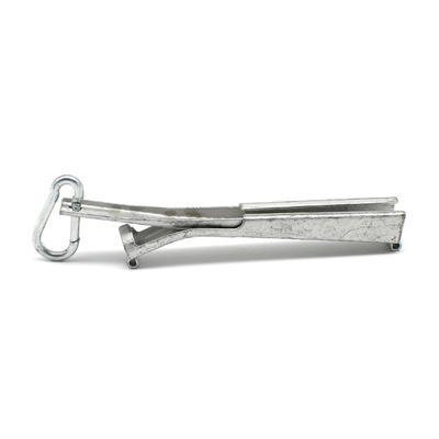 FTTH Telecom Outdoor Steel Drop Cable Tension Clamp 165*15*30мм и 57г для наружного использования