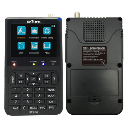 Сигналоискатель SATLINK SP-2100 DVB-S2 HD Спутниковый счетчик с входом LNB 950-2150 МГц