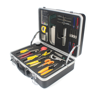 Тяжелый материал ABS OEM FTTH Assembly Fiber Optic Tool Kit для FTTA FTTB