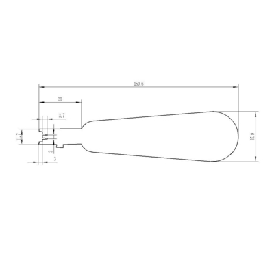 Поддерживаемый ODM многофункциональный 5E Nortel IBDN Модуль 110 типа Impact Network Punch Down Tool