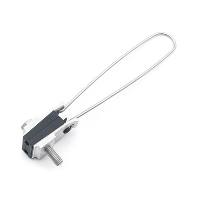Алюминиевый сплав ADSS Anchor Clamp саморегулирующийся для 4 ядра воздушного кабеля