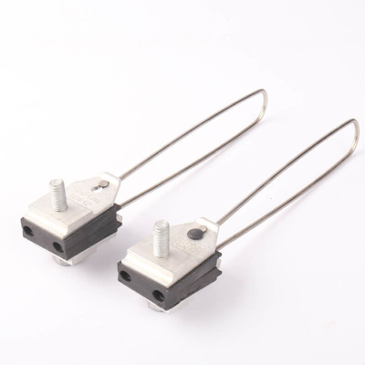 Алюминиевый сплав ADSS Anchor Clamp саморегулирующийся для 4 ядра воздушного кабеля