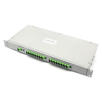 Рак тип 19 дюймов 1U 2U Волокно PLC Splitter SM CATV Система