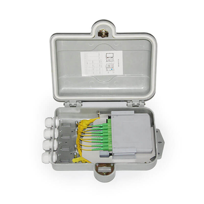 Внешний ПК ABS Case Fiber Optic Splitter Распределительная коробка 8 Ядра
