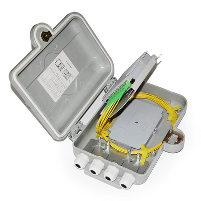 Внешний ПК ABS Case Fiber Optic Splitter Распределительная коробка 8 Ядра