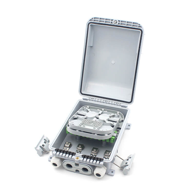12 портов Mini SC оптическое волокно конечная коробка Flip-up крышка для FTTx FTTA системы