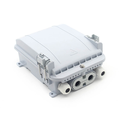 12 портов Mini SC оптическое волокно конечная коробка Flip-up крышка для FTTx FTTA системы