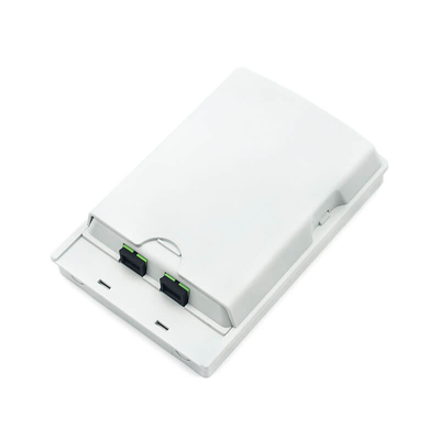 2 порта FTTH Wall Box Внутренний оптический выход с SC Simplex LC Duplex адаптерами