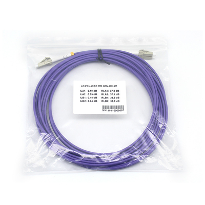LSZH DX Fiber Patch Leads настраиваемые волоконно-оптические патчевые кабели