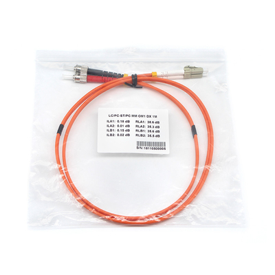 OM1 Волоконно-оптический патч-шнур FTTH CE сертифицированный APC Single Mode