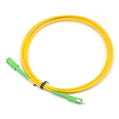 2.0mm 3.0mm Simplex Fiber Optic Patch Cord SC APC к SC APC SM