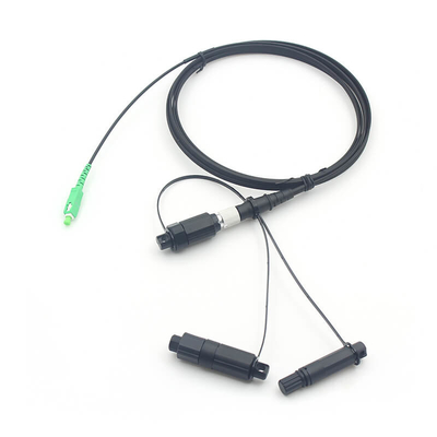 3-в-1 Fast Connector Pre-connectorized FTTH Drop Cable G657A2 SM