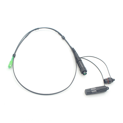 2 в 1 SC APC Fast Connector FTTH Drop Patch Cable защиту IP68