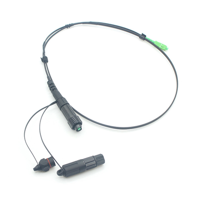 FTTH-кабель с 2 в 1 быстрым разъемом