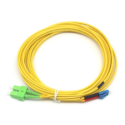 SC APC к LC UPC SM Duplex Fiber Optic Patch Cord для высокопроизводительных сетевых решений
