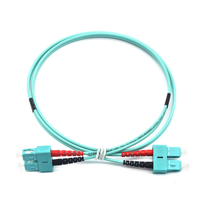 LSZH Duplex Fiber Optic Patch Cord SC PC к SC PC OM3 Мультимодный