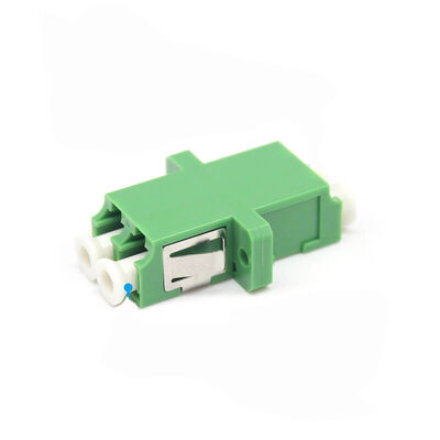 FTTH LC APC Duplex Fiber Optic Adapter с потерей 0.2dB и долговечностью 500 циклов для систем CATV