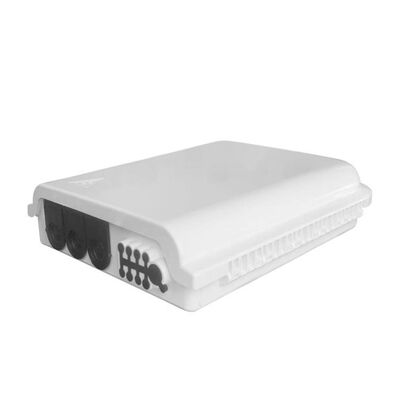 FTTH ABS 8 Ports Fiber Optic Splitter Termination Box with Water-proof Design and IP-66 Protection Level