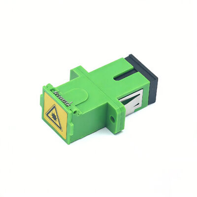 Оптический адаптер SC APC для телекоммуникаций с откидной автоматической шторкой, вносимые потери 0,2 дБ и долговечность 500 циклов