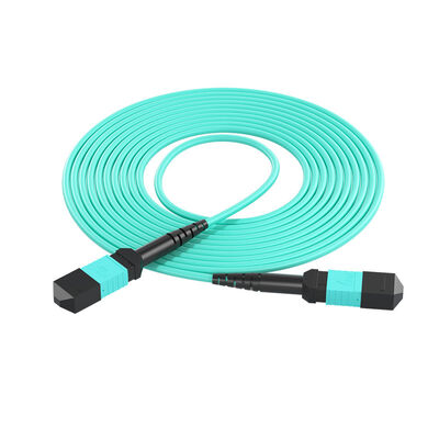 8F/12F/16F/24F MPO-MPO OM3/OM4 Multimode Fiber Patch Cord 1м/2м/3м/5м/10м